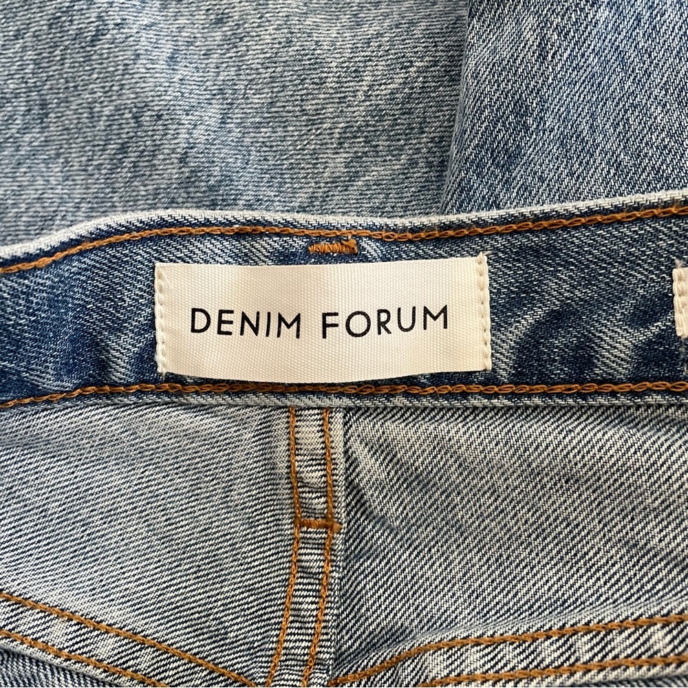 NWOT Aritzia Denim Forum The Anita Super High Pleated Loose 28L size 24 - Picture 11 of 13